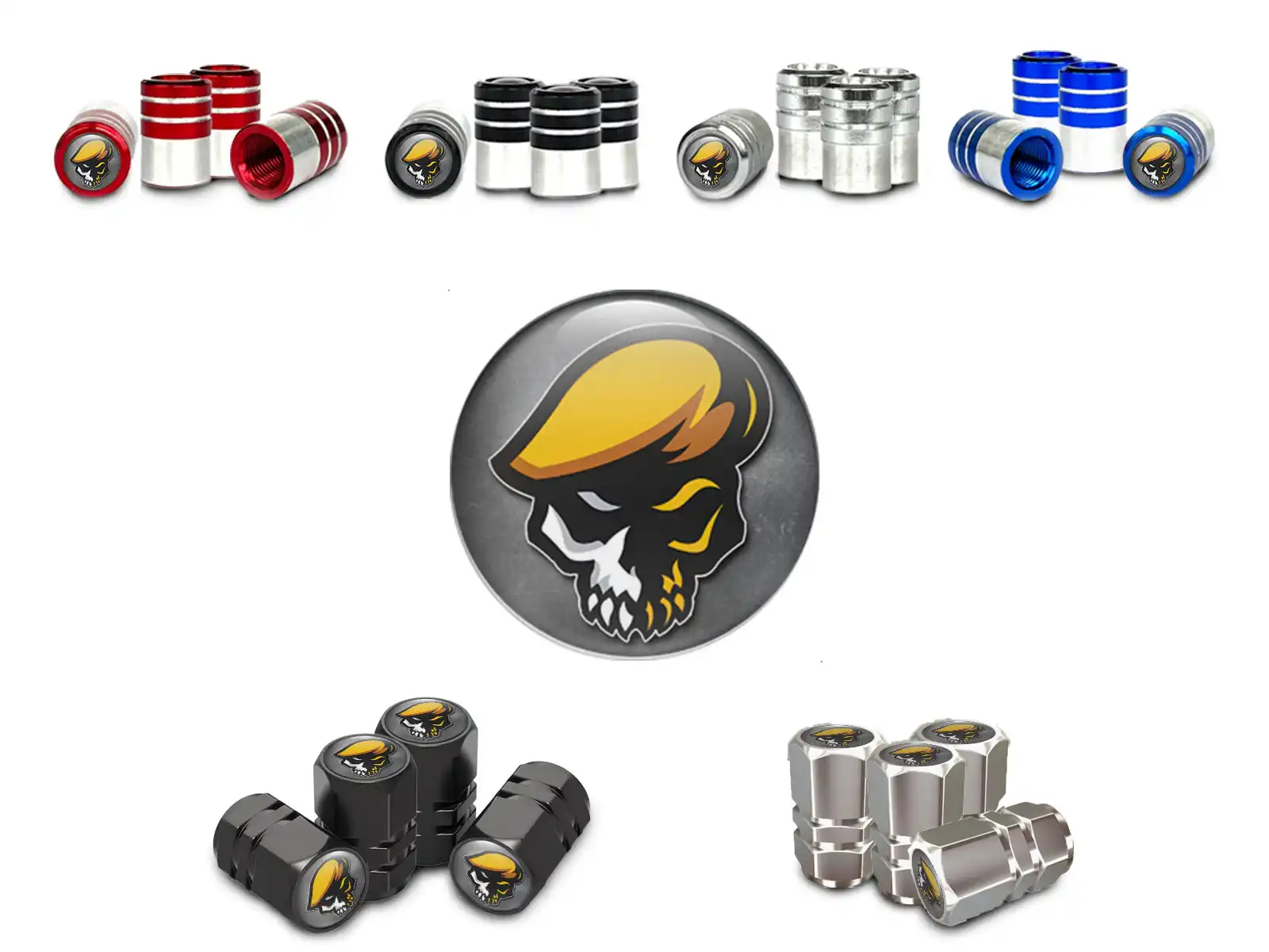 Bouchons De Jante Moto Design Standard